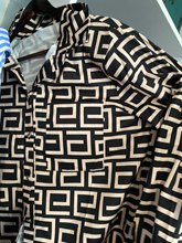 Camicetta donna elegante 2024 primavera e autunno temperamento .Top manica lunga stampa a righe camicia tascabile Slim Fit da ufficio